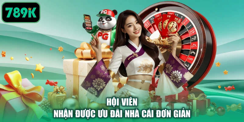 Hội viên nhận được ưu đãi nhà cái đơn giản 